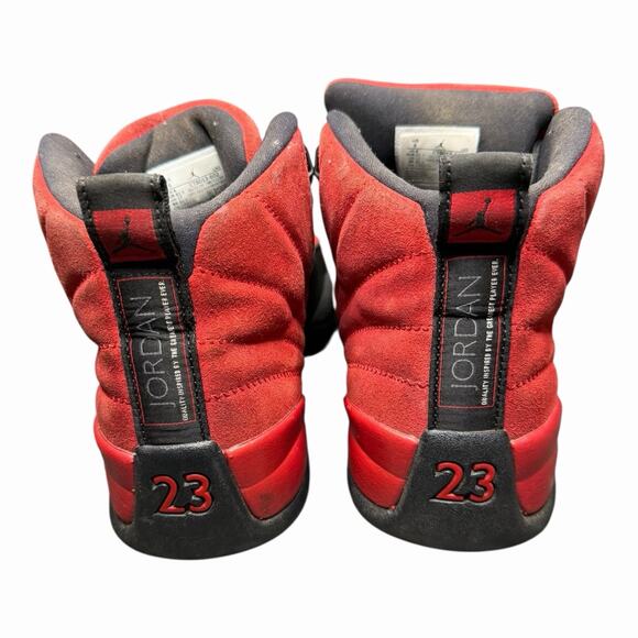 Nike Air Jordan 12 Retro Reverse Flu Game Red/Black CT8013-602 Men’s Size 9 - Picture 6 of 10